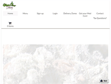 Tablet Screenshot of greenlightdelivery.org